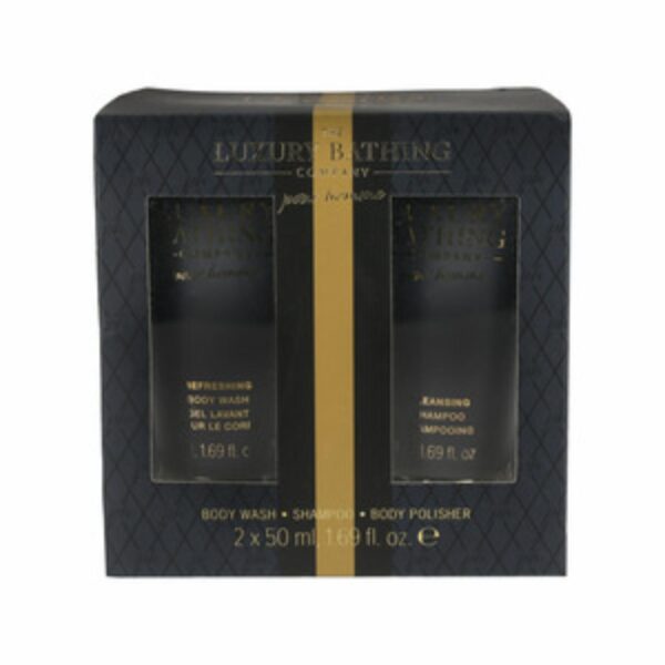Set De Jabón, Shampoo Y Esponja LUXURY BATHING Tipo Spa