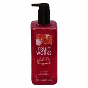 Jabón Fruit Works De Manos Ruibardo Y Granada GRACE COLE 500 Ml