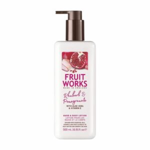 Jabón Fruit Works De Manos Ruibardo Y Granada GRACE COLE 500 Ml
