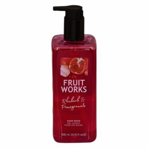 Jabón Fruit Works De Manos Ruibardo Y Granada FRUIT WORKS 500 Ml