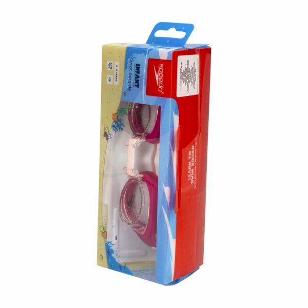 Gafas De Natación Squat Rosado SPEEDO Talla Pequeño - Imagen 2