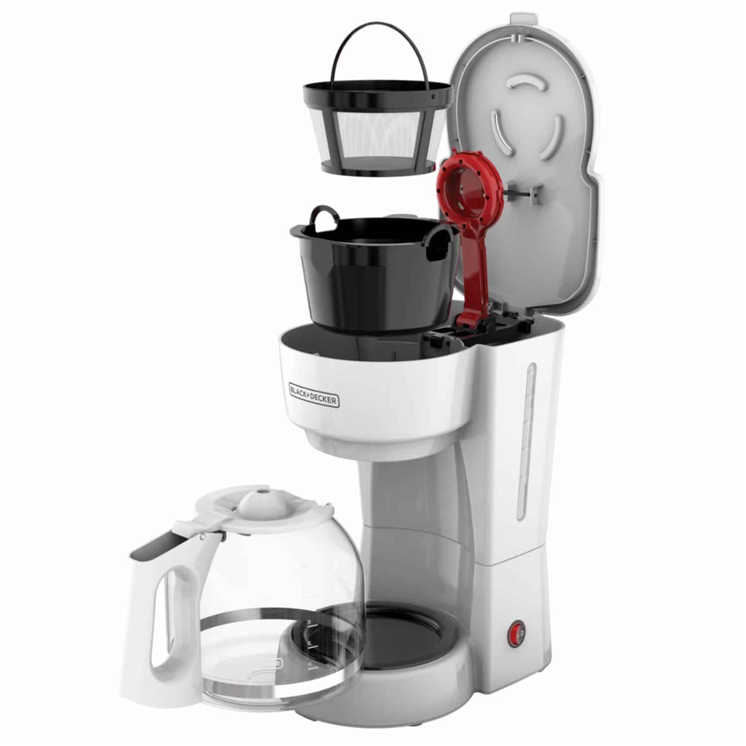 Cafetera Eléctrica Tecnología Vortex Con Filtro CM0916W BLACK & DECKER 12 Tazas - Imagen 2