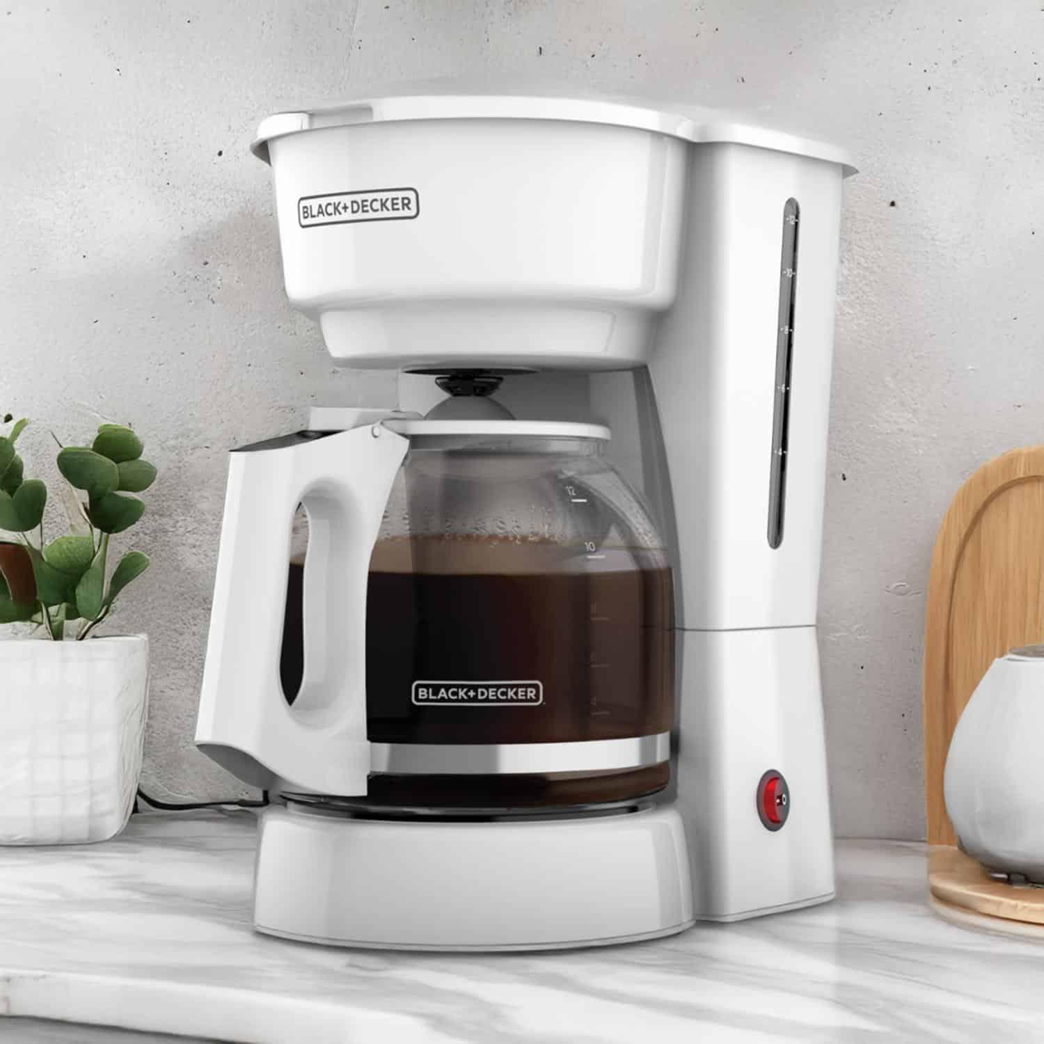 Cafetera Eléctrica Tecnología Vortex Con Filtro CM0916W BLACK & DECKER 12 Tazas - Imagen 4