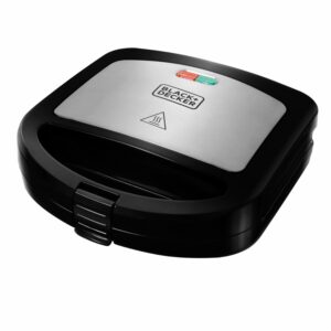 Sanduchera Eléctrica Panini Con Superficie Antiadherente BLACK & DECKER 700W