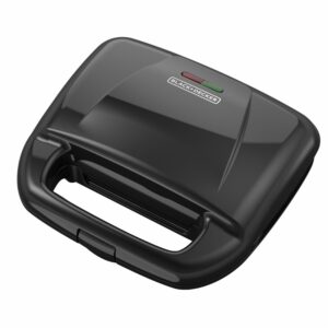 Waflera Eléctrica Negra BLACK & DECKER 700 Watts
