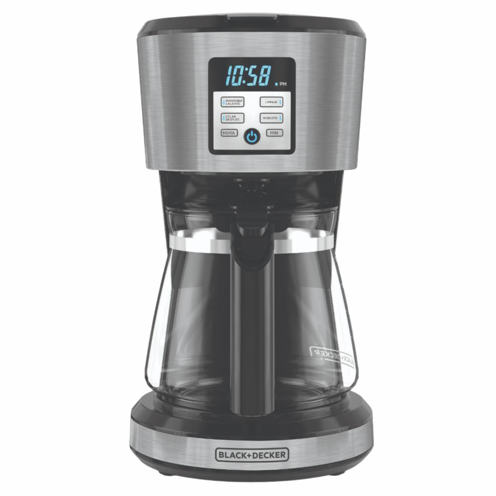 Cafetera Programable Con Filtro Y Jarra De Vidrio CM1331S-LA BLACK & DECKER 12 Tazas - Imagen 2