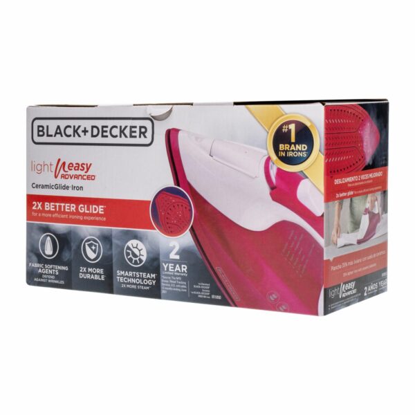 Plancha A Vapor BLACK & DECKER IR1850 - Imagen 3