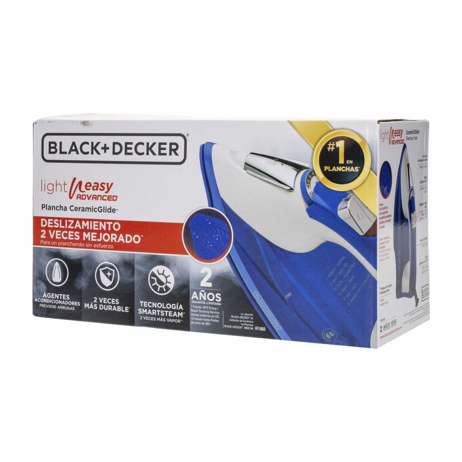 Plancha A Vapor BLACK & DECKER IR1866