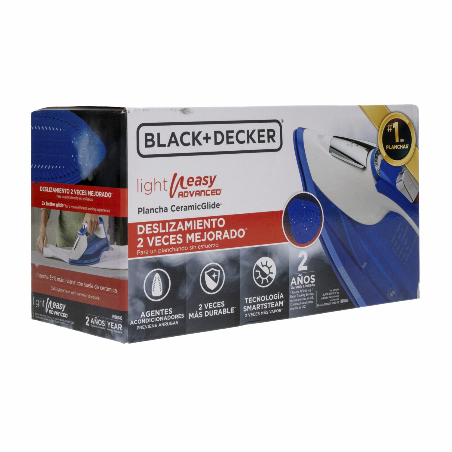 Plancha A Vapor BLACK & DECKER IR1866