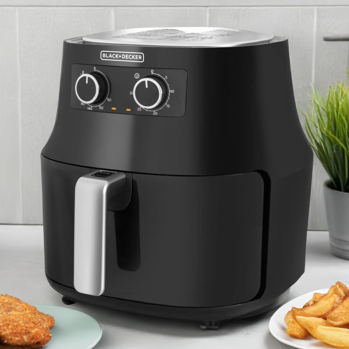 Air Fryer 400 Watts Manual HF3003B BLACK & DECKER 3,5 Litros