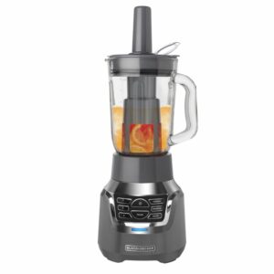 Licuadora Con Filtro Infusor De Jugos 3 En 1 BLACK & DECKER 6 Velocidades