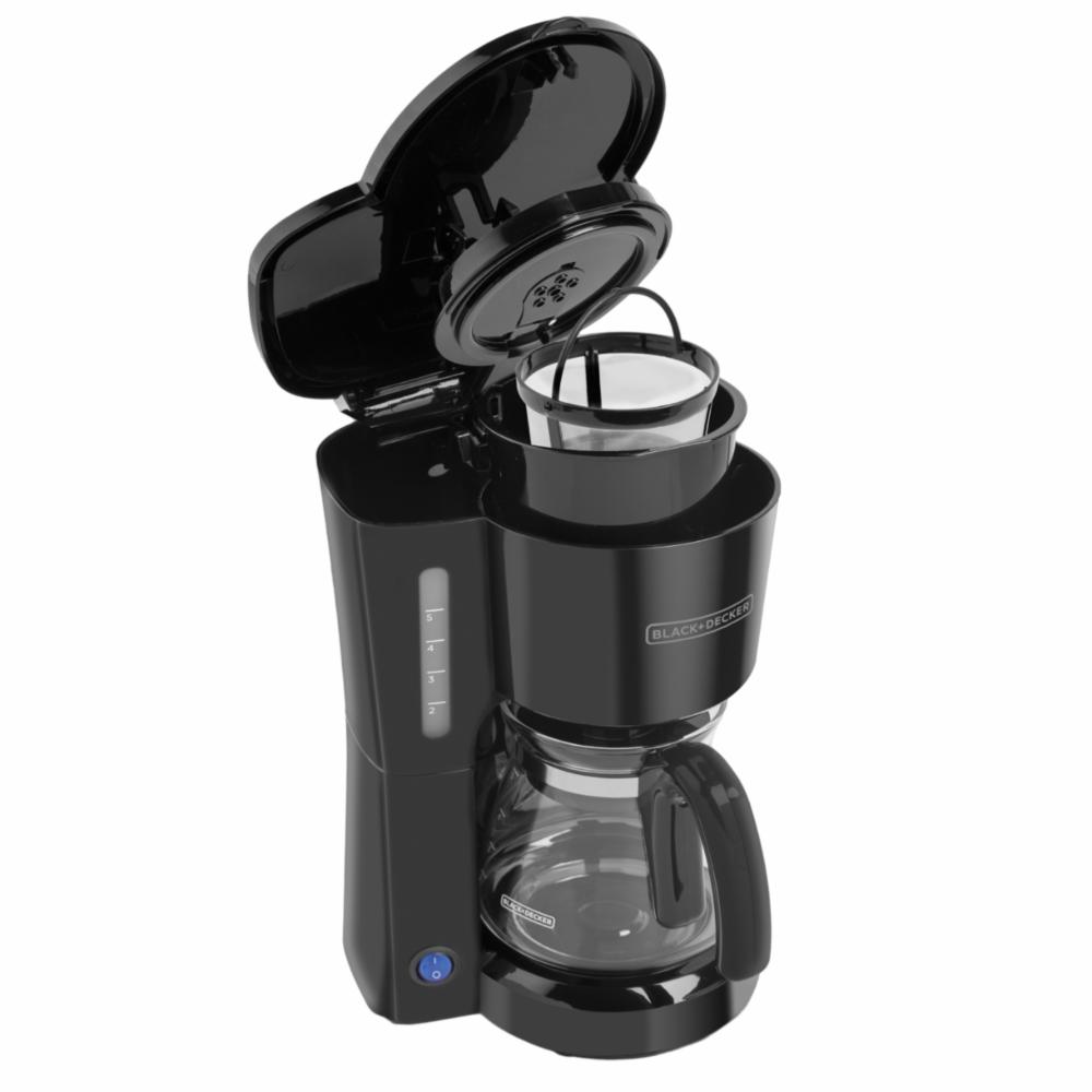 Cafetera Eléctrica Con Filtro Y Jarra De Vidrio CM0701B BLACK & DECKER 5 Tazas - Imagen 2