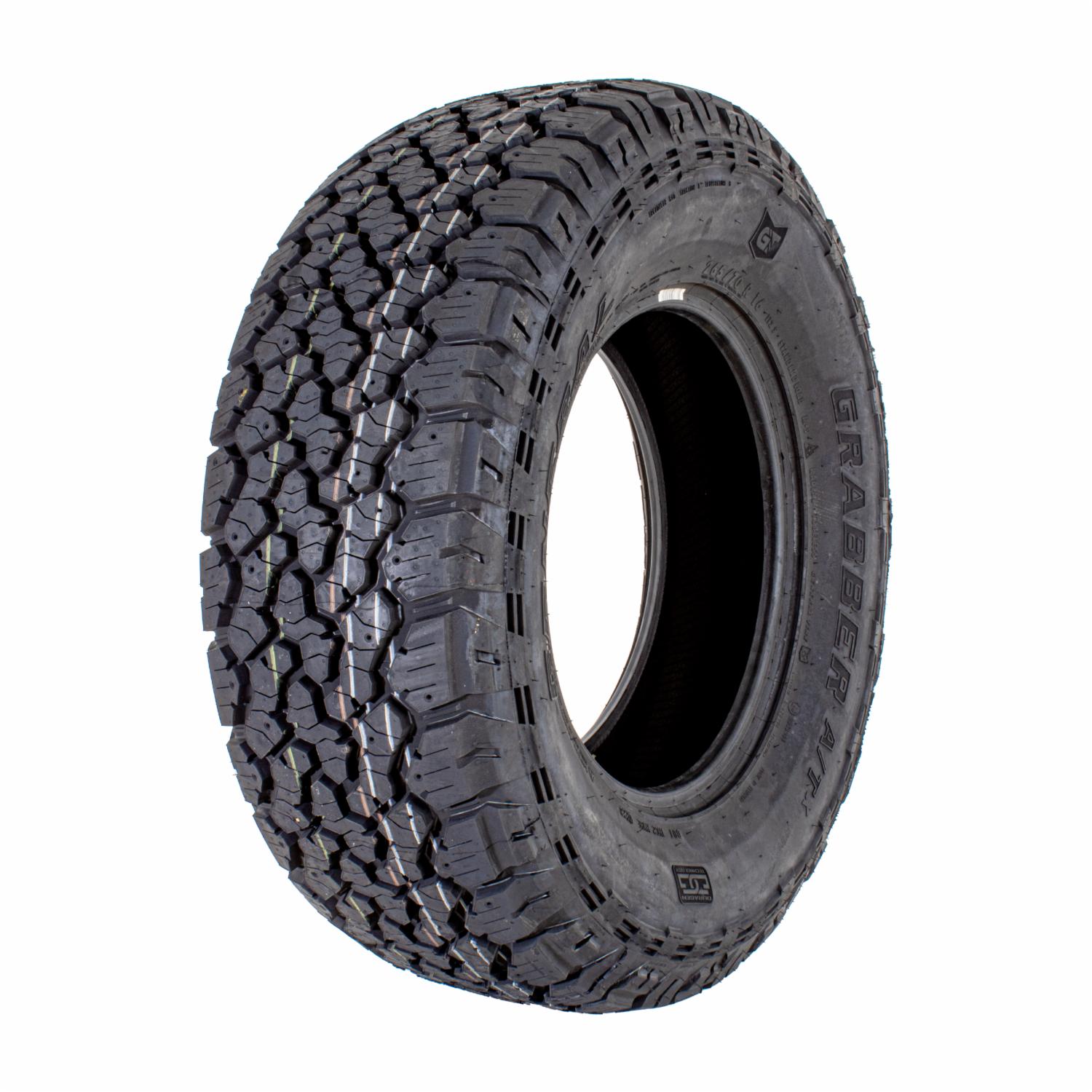 Llanta 265/70 112S Grabber A/Tx GENERAL TIRE Rin 16 - Imagen 3