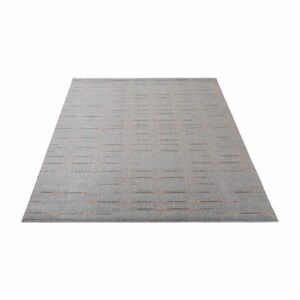 Alfombra De Área Diseño Lanit Gris Claro NIKOTEX 160 Cm X 230 Cm