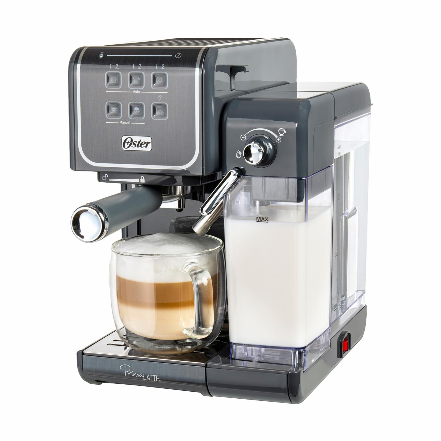 Cafetera Eléctrica Prima Latte Touch BVSTEM6801M-013 OSTER 10 Tazas