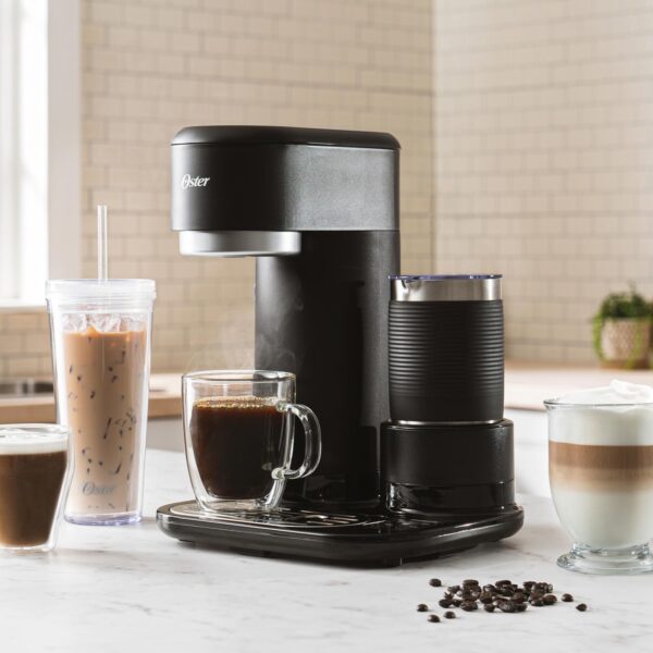 Cafetera Eléctrica Latte 4 En 1 BVSTDC02B-013 OSTER 2 Tazas - Imagen 4