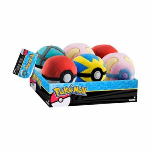 Peluche Pokebola TOMY Surtido