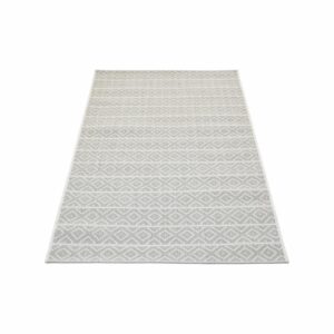 Alfombra Diseño Líneo Lineas Taupé Con Beige THREE CARPENTS 80 x 150 Cm
