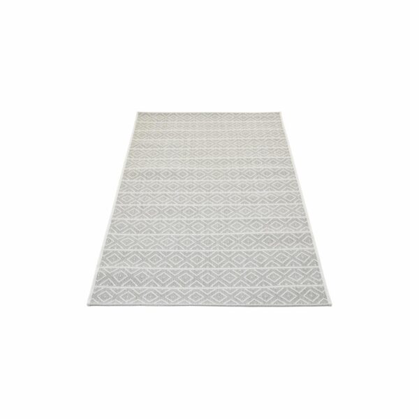 Alfombra Diseño Líneo Lineas Taupé Con Beige THREE CARPENTS 80 x 150 Cm