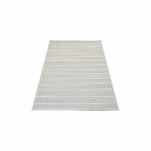 Alfombra Diseño Líneo Lineas Taupé Con Beige THREE CARPENTS 80 x 150 Cm