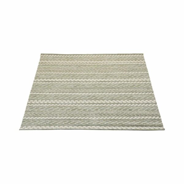 Alfombra Modelo Breeze Soga Horizontal Verde THREE CARPENTS 120 x 170 Cm