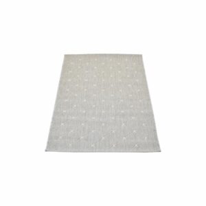 Alfombra Diseño Líneo De Rombos Taupé Con Beige THREE CARPENTS 80 x 150 Cm