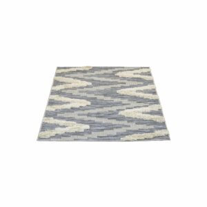Alfombra Motivo Navajo Relieve Zigzag THREE CARPENTS 120 x 170 Cm