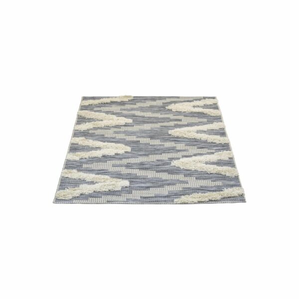 Alfombra Motivo Navajo Relieve Zigzag THREE CARPENTS 120 x 170 Cm
