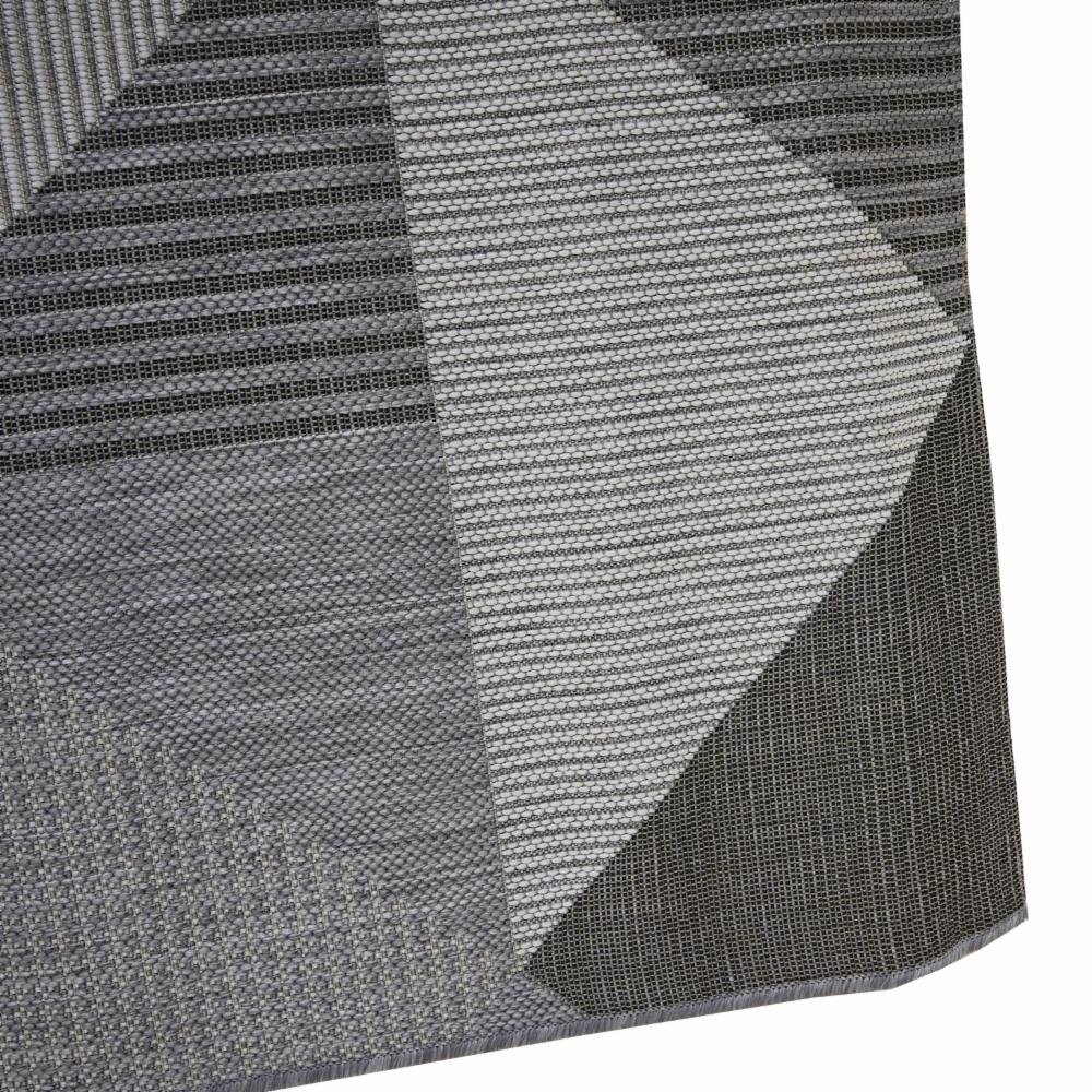 Alfombra Rombos Cafés Con Beige BALTA 230 X 160 Cm - Imagen 2