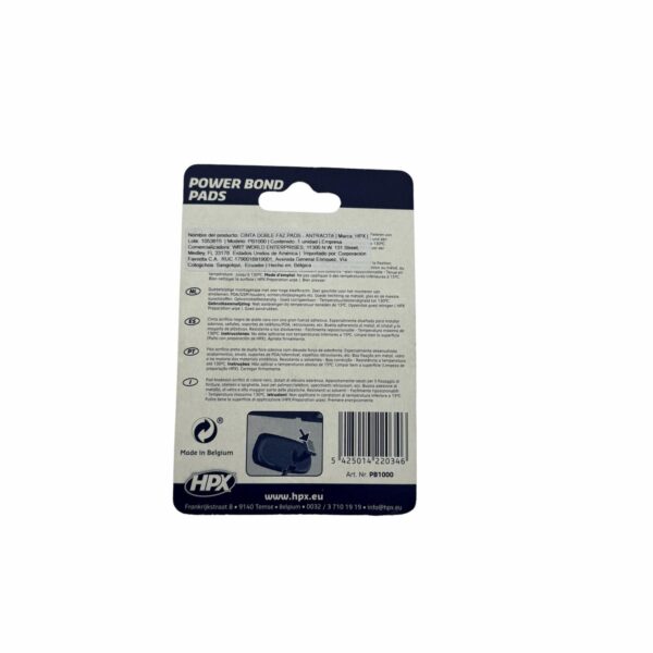Cinta Doble Faz Pads Antracita HPX Unidad - Imagen 2