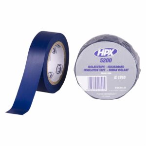 Cinta Aislante De Pvc Color Azul HPX 19MM X 10M