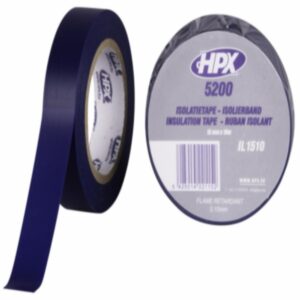 Cinta Aislante De Pvc Color Azul HPX 15 MM X 10M