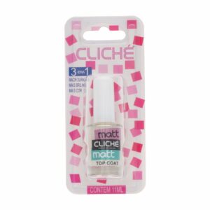 Esmalte Top Coat Mate CLICHÉ Unidad