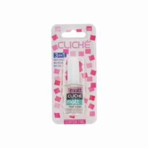 Esmalte Top Coat Mate CLICHÉ Unidad
