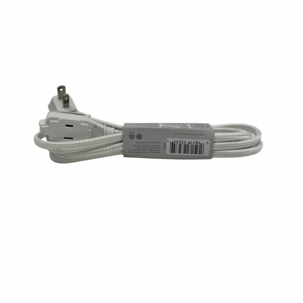 Extensión Eléctrica 3 Salidas Color Blanco GLOBE Unidad - Imagen 2