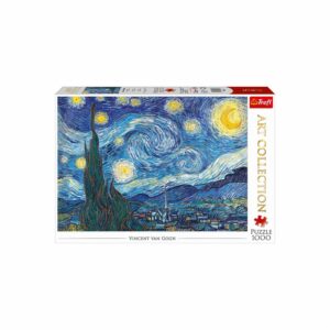 Rompecabezas La Noche Estrellada De Vincent Van Gogh TREFL 1000 Piezas