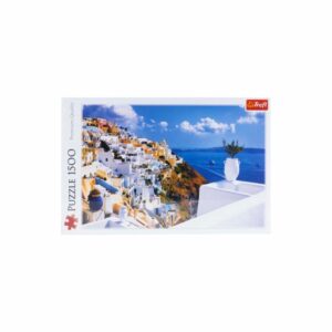 Rompecabezas Santorini Grecia TREFL Incluye 1500 Piezas