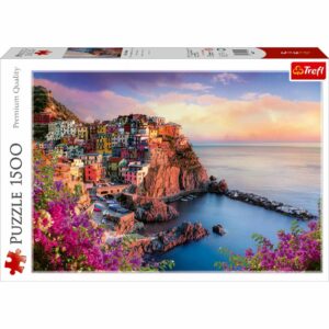Rompecabezas Vista De Manarola TREFL 1500 Piezas