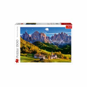Rompecabezas Valle De Val Di Funes, Dolomitas, Italia TREFL 1500 Piezas