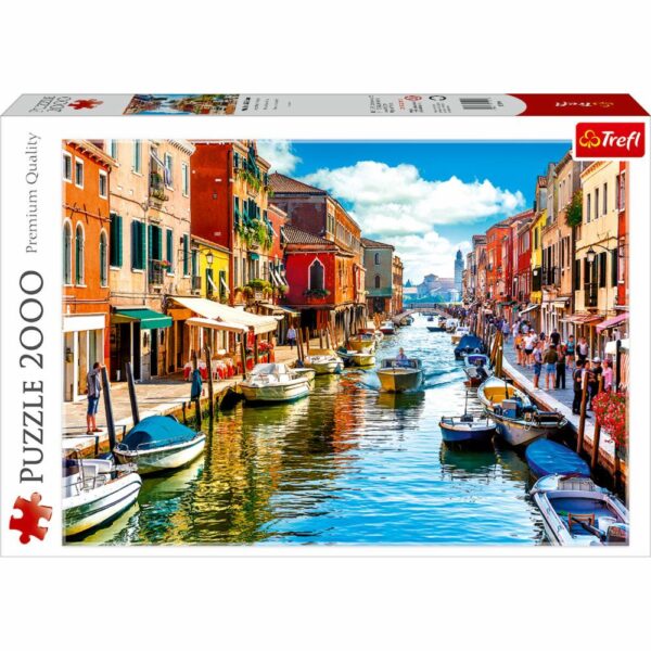 Rompecabezas Isla De Murano, Venecia TREFL 2000 Piezas