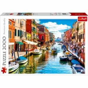Rompecabezas Isla De Murano, Venecia TREFL 2000 Piezas