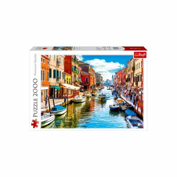 Rompecabezas Isla De Murano, Venecia TREFL 2000 Piezas
