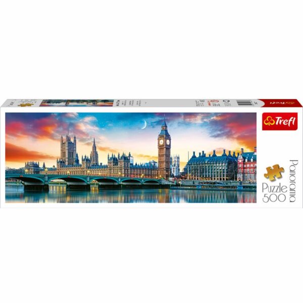 Rompecabezas Big Ben Y El Palacio De Westminster, Londres TREFL 500 Piezas