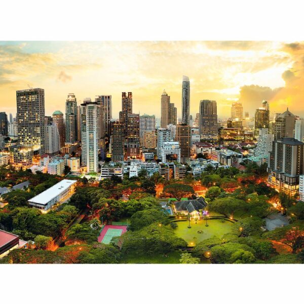 Rompecabezas Puesta De Sol en Bangkok TREFL 3000 Piezas - Imagen 2
