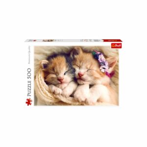 Rompecabezas Gatitos Durmiendo TREFL 500 Piezas