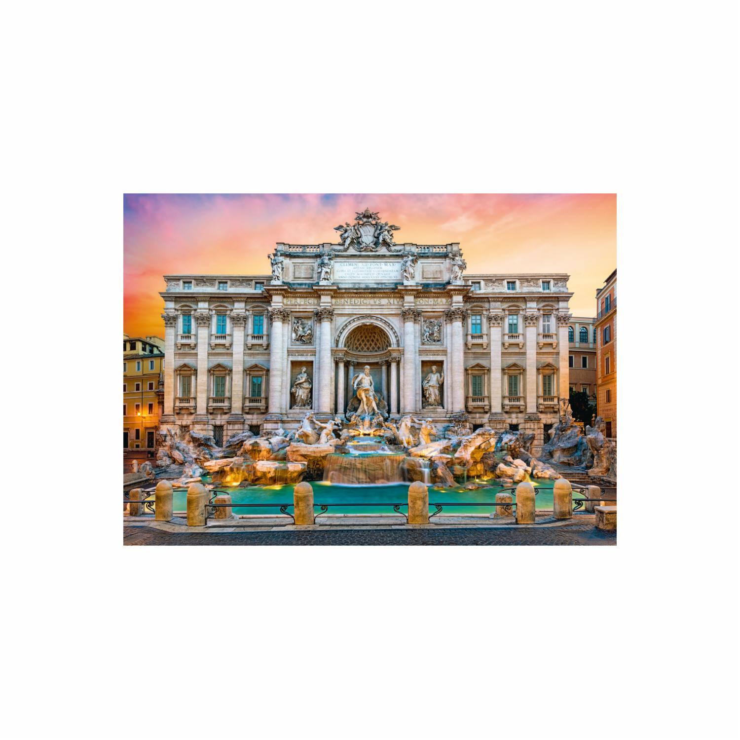 Rompecabezas Fuente De Trevi, Roma TREFL 500 Piezas