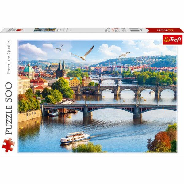 Rompecabezas Praga, República Checa TREFL 500 Piezas