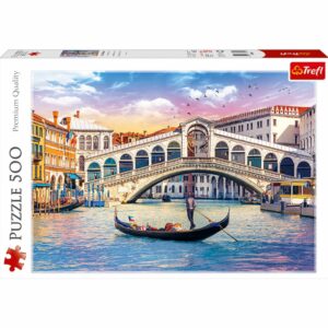 Rompecabezas Puente De Rialto, Venecia TREFL 500 Piezas