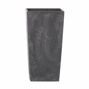 Macetas Rectangular Alta Gris Obscuro 14X14X265 PROSPERPLAST Unidad