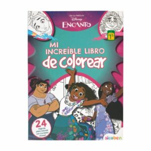 Libro Infantil Encanto Mi Increible Libro De Colorear SICOBEN 24 Páginas